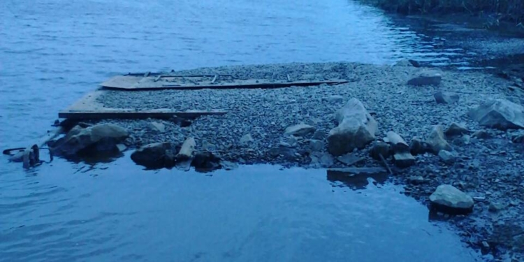 На Николаевщине уровень воды в Южном Буге упал до критической отметки