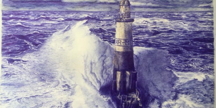 Сущенко в СИЗО “Лефортово” нарисовал серию графических пейзажей