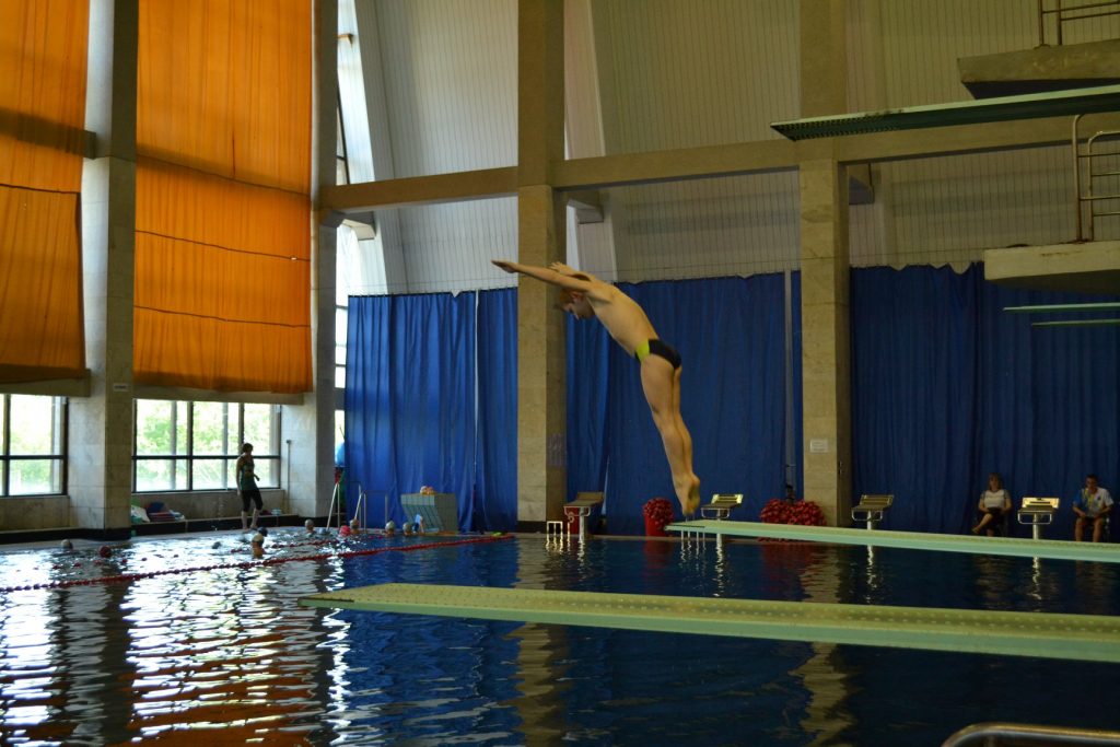 В «Водолее» состоялся чемпионат Николаевской области по прыжкам в воду 4