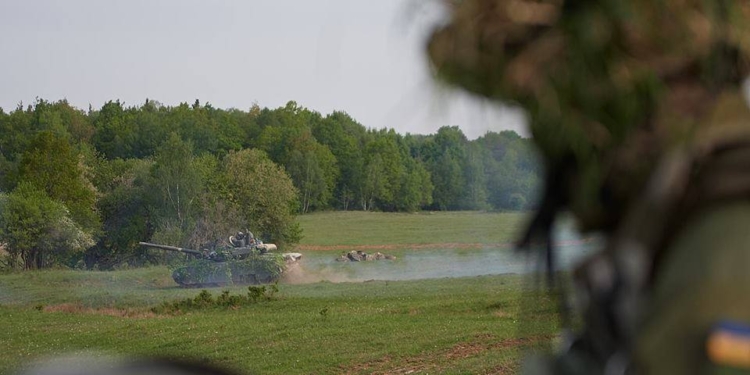 Николаевские десантники на учениях в Германии «подбили» несколько танков Abrams