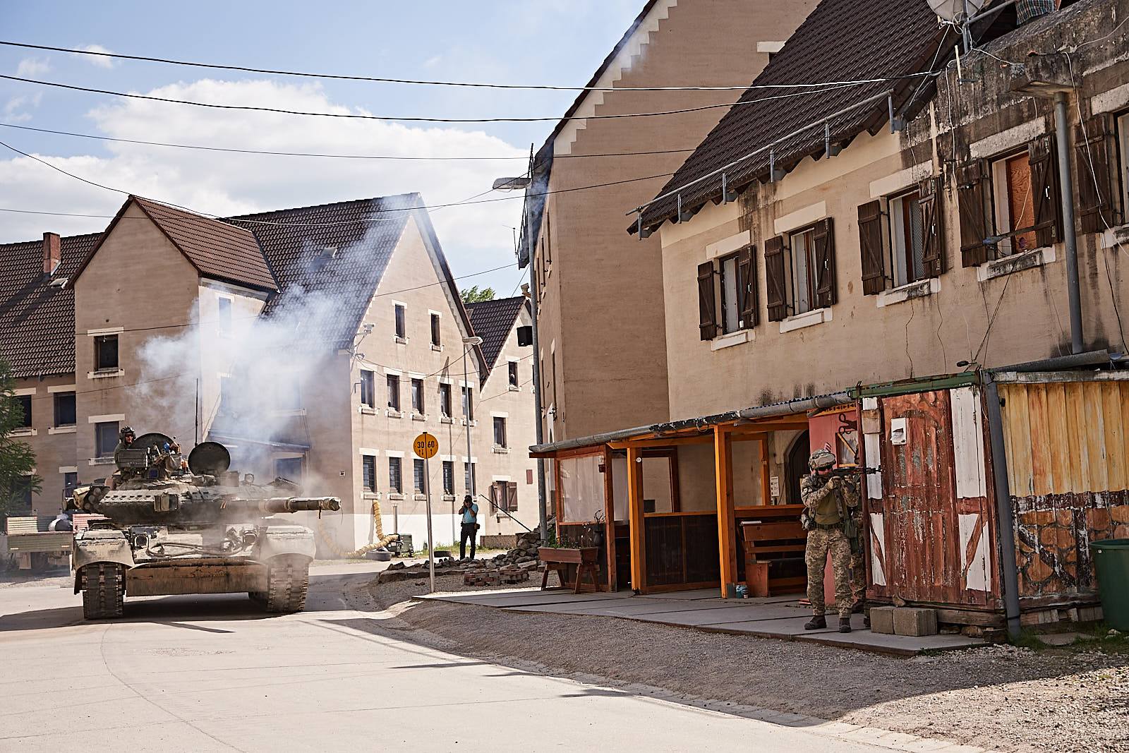 Николаевские десантники на многонациональных учениях провели финальный бой за город Убенсдорф