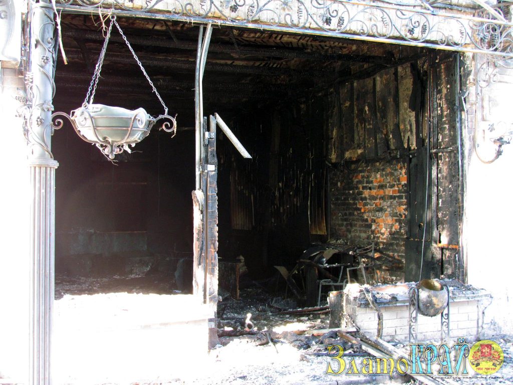 В Золотоноше подожгли "Национальную лотерею". Один человек сгорел заживо, 2 обгорели, загорелась школа 1