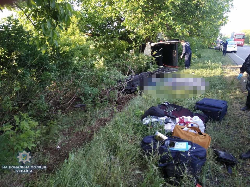 Николаевская полиция сообщила подробности аварии, в которой погибли пять человек 3