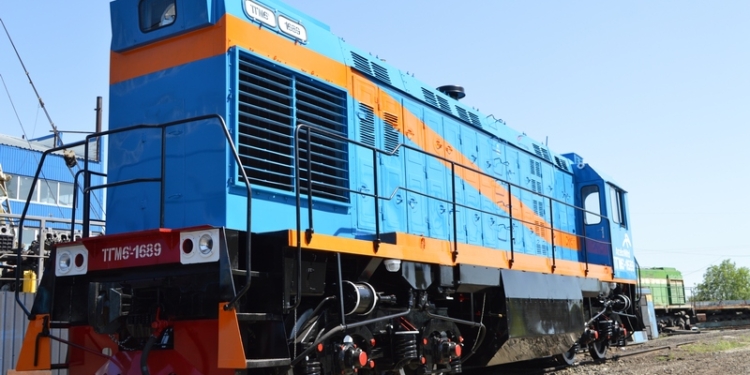 Новый техно-эксклюзив – всего за 100 дней: на Николаевском тепловозоремонтном заводе состоялся выпуск уникального тепловоза