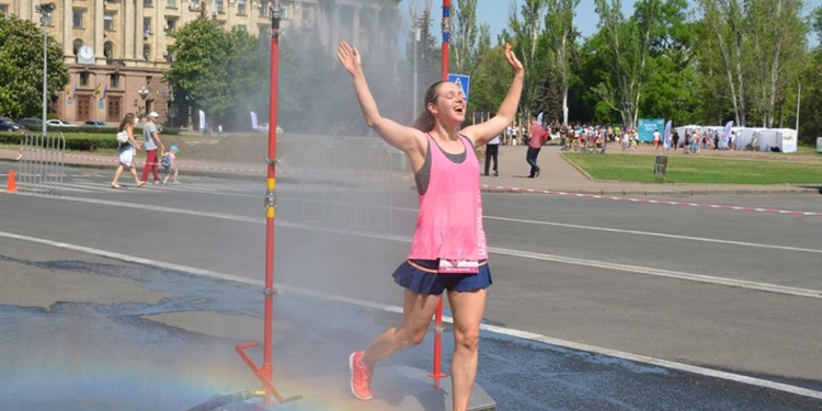 Когда вне плана, но очень кстати: в самом центре Николаева поставили водную рамку