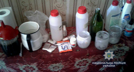 В Заводском районе Николаева полиция «накрыла» лабораторию по производству амфетамина 13