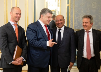 Порошенко встретился с президентом ЕБРР, на встречу позвали мэра Николаева