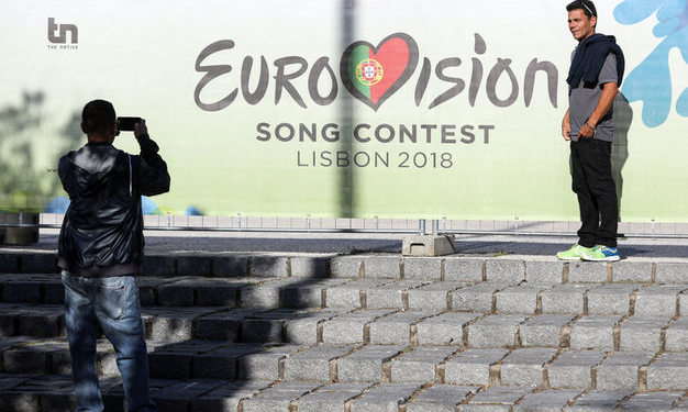 Открытие Евровидения-2018: голубая дорожка и океан вокруг