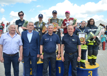 Николаевские спасатели достойно представили область на Firefighter Combat Challenge и вернулись с наградами