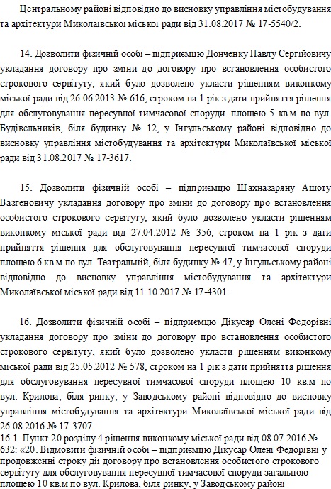 Летним площадкам на ул.Соборной и Флотском бульваре – быть. Со скрипом, но исполком Николаевского горсовета принял такое решение 18