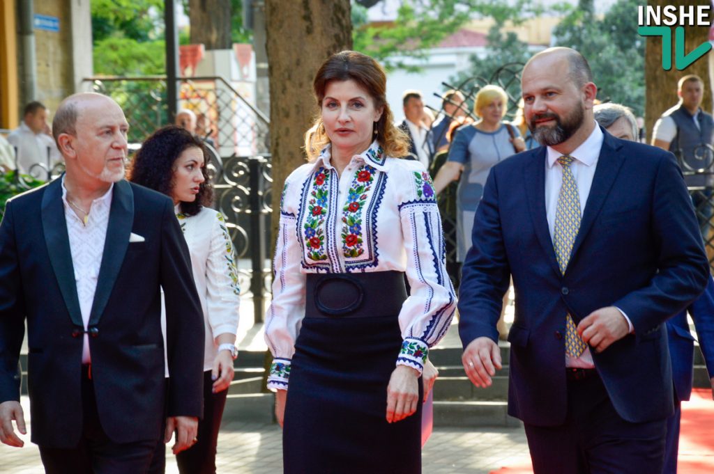 Марина Порошенко открыла в Николаеве международный фестиваль «Мельпомена Таврии» 19