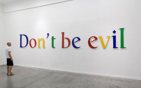 Google удалила лозунг «Не будь злом» из своего кодекса поведения. Он пробыл там 18 лет