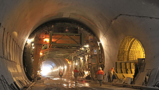 В Украине открыли Бескидский тоннель