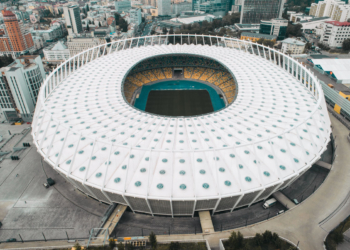 Как выглядит НСК “Олимпийский” в Киеве перед финалом Лиги чемпионов