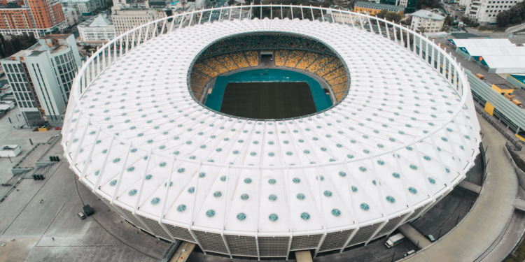 Как выглядит НСК “Олимпийский” в Киеве перед финалом Лиги чемпионов