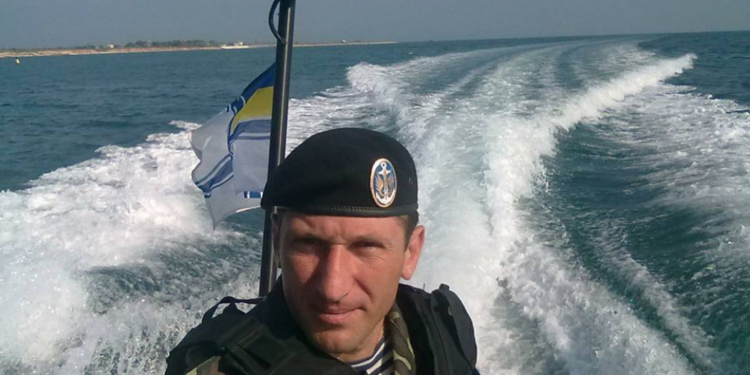 В Николаеве простились с начальником группы подготовки снайперов украинской морской пехоты