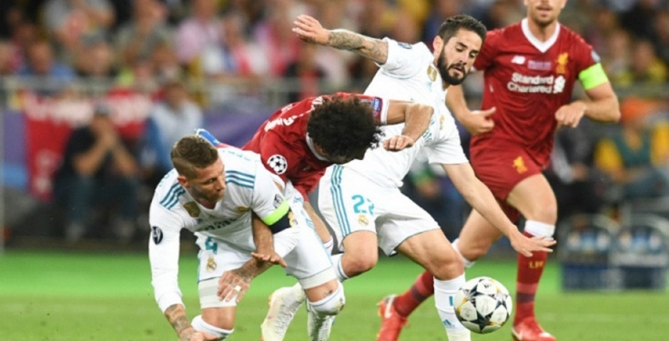 Египетский адвокат подал иск на € 1 млрд к Рамосу за нанесение травмы Салаху во время финала ЛЧ в Киеве