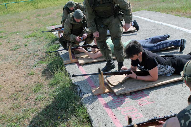 На полигоне воинской части Южноукраинска прошли учебно-полевые сборы для выпускников 11