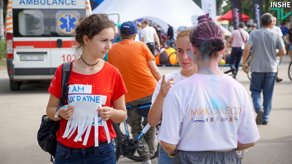 «Раскрутим Николаев!» – тысячи николаевцев стали гостями большого велофестиваля «МиКолесо» 21