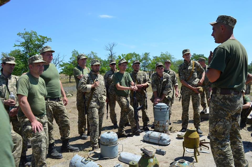 Личный состав стрелкового батальона Николаевского ОВК успешно прошел все этапы одиночной подготовки на полигоне 1
