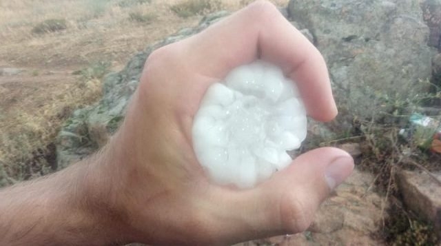 Наверно, о последствиях мы еще услышим: на Николаевщине выпал град с куриное яйцо