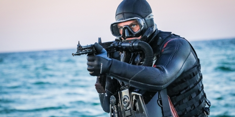 Просто дух захватывает: водолазы Нацгвардии приняли участие в масштабных учениях неподалеку от побережья Николаевщины