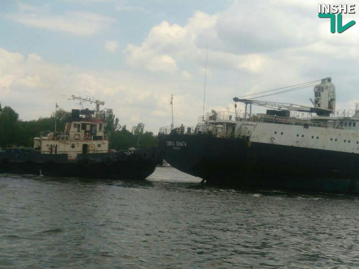 В Николаев на ремонт зашло научно-исследовательское судно «Святая Ольга» 3