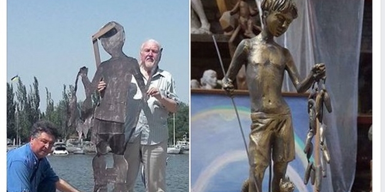 В Николаеве таки появится бронзовый «Мальчик с бычками»