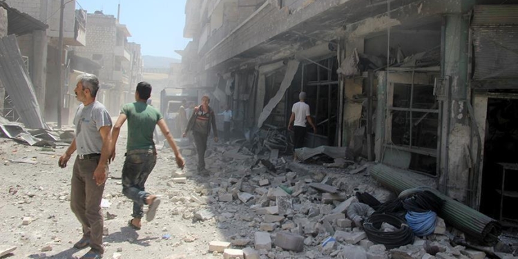 Авиация режима Асада нанесла авиаудар по 5 сирийским населенным пунктам, в том числе – и по детской больнице