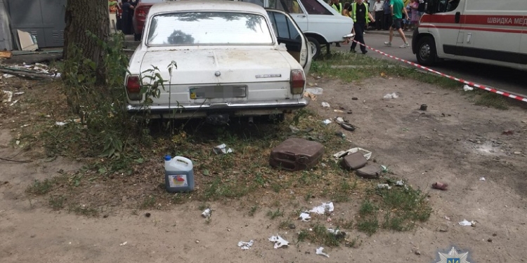 Четверо детей пострадали при взрыве в Киеве, один – в коме