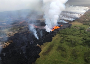 На Галапагосских островах проснулся вулкан Сьерра-Негра
