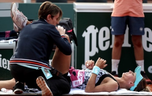 Южноукраинская теннисистка Леся Цуренко покинула рекордную стадию Ролан Гаррос из-за травмы 1