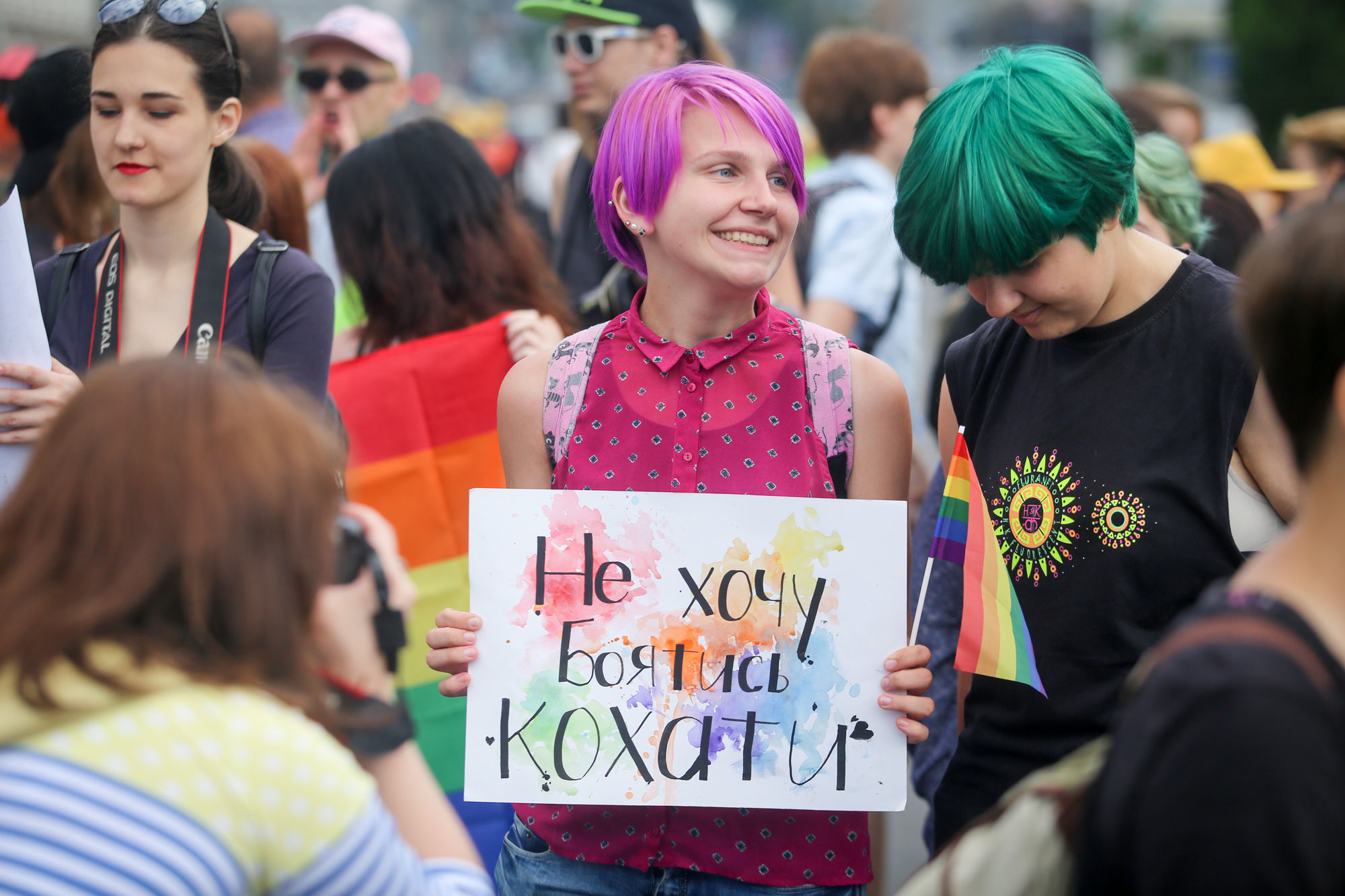 Евродепутат Хармс высоко оценила действия украинской полиции во время Марша равенства в центре Киева