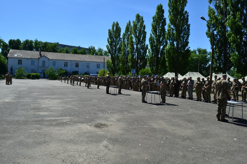 На Николаевщине проходят сборы с личным составом отдельного стрелкового батальона Николаевского ОВК 3