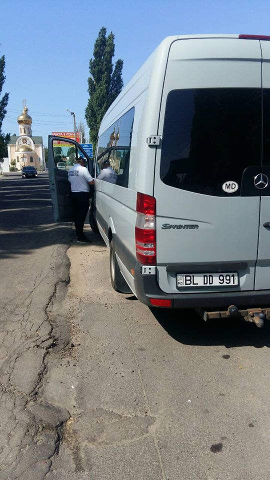 В Коблево николаевская Укртрансбезопасность проверяет иностранных перевозчиков 4