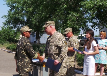 В ходе учений Николаевского батальона теробороны и две РГА под охрану брали, и блокпосты ставили
