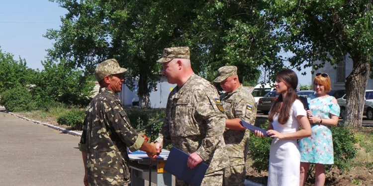 В ходе учений Николаевского батальона теробороны и две РГА под охрану брали, и блокпосты ставили