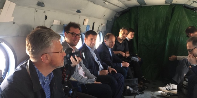 Глава МИД Германии отправился в зону боевых действий в Донбассе