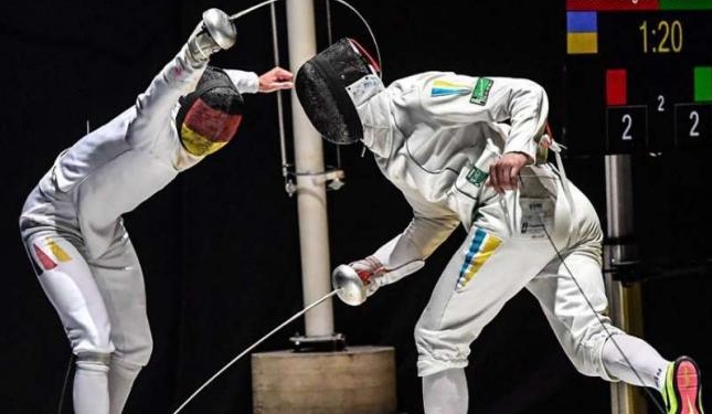 Украинец Никишин завоевал медаль чемпионата Европы по фехтованию