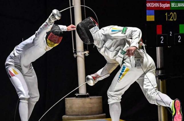 Украинец Никишин завоевал медаль чемпионата Европы по фехтованию 1