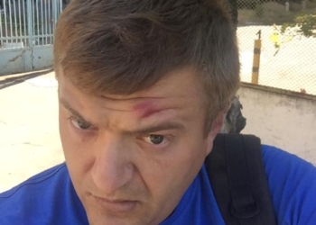 В Херсоне избили журналиста
