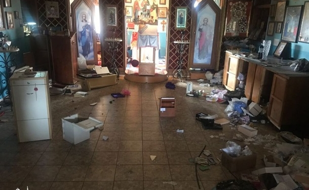 В Одессе разгромили храм