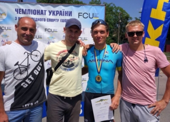 Николаевский велогонщик Андрей Гривко стал чемпионом Украины