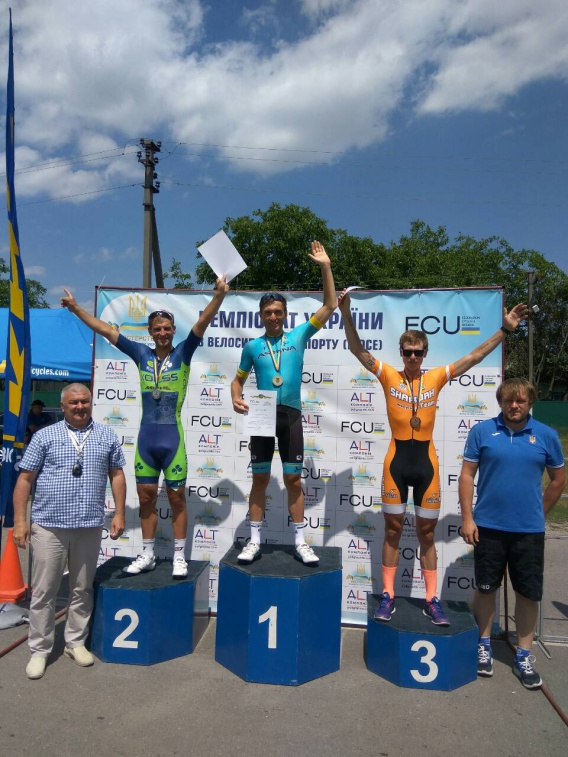 Николаевский велогонщик Андрей Гривко стал чемпионом Украины 3