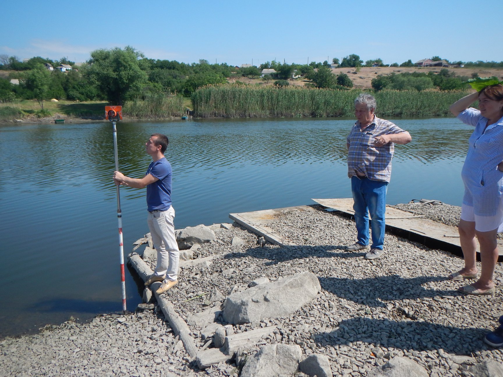 Уровень воды в Южном Буге возле Первомайска упал на два метра