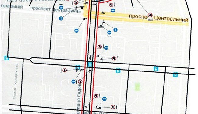 В Николаеве запретят грузовикам двигаться по Садовой