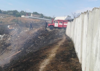 В Корабельном районе Николаева горело 4 га сухой травы