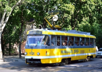 «Для настроения». Ко дню украинского военно-морского флота в Николаеве запустят трамвай с оркестром