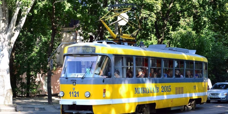 «Для настроения». Ко дню украинского военно-морского флота в Николаеве запустят трамвай с оркестром