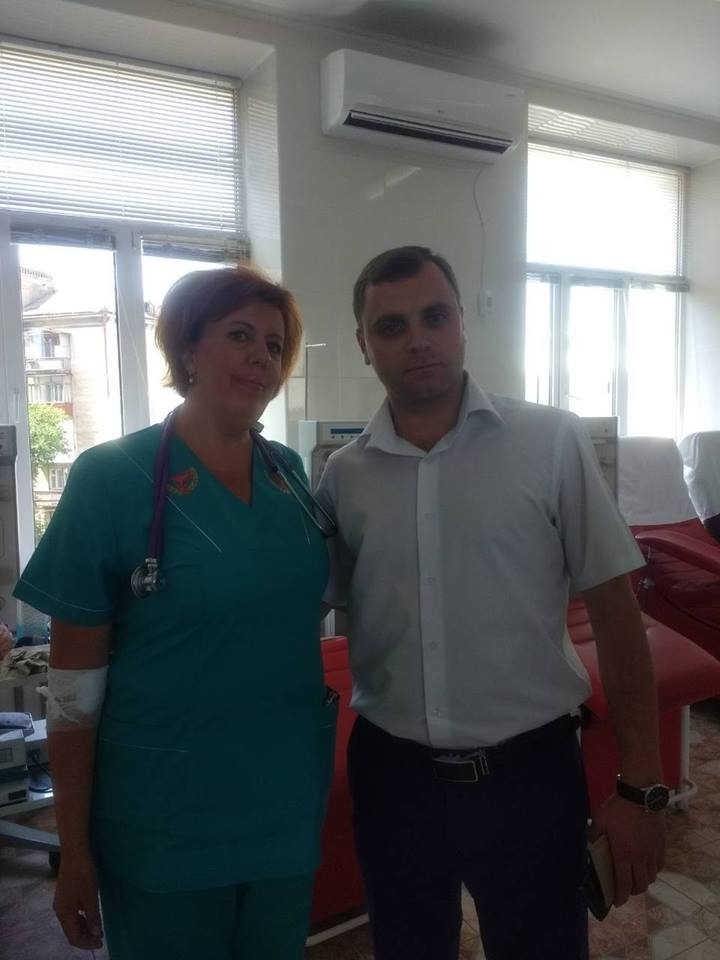 На Николаевской станции переливания крови сегодня был аншлаг 7